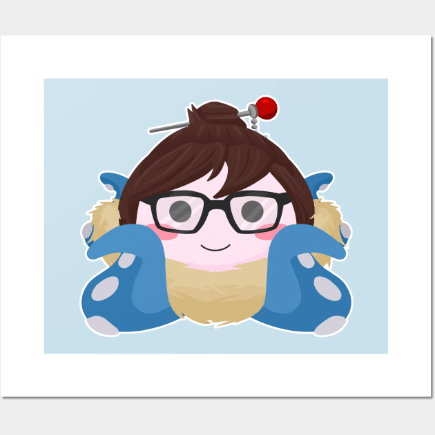 Mei Pachimari Wall Art by CuteNerds